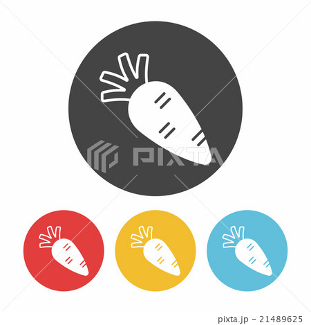 vegetables iconのイラスト素材 [21489625] - PIXTA