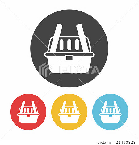 pet dog travel cage icon 21490828