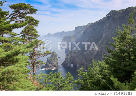 北山崎　陸中海岸　岩手 21491282