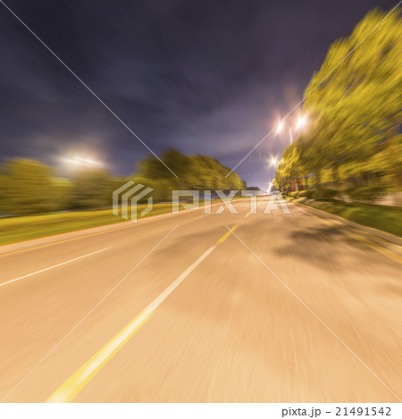 Night city road Night city road 21491542