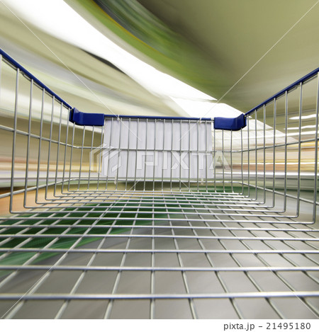 Supermarket Shopping Cart Supermarket Shopping Cart 21495180