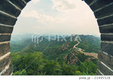 The majestic Great Wall, Beijing, China The majestic Great Wall, Beijing, China 21495528