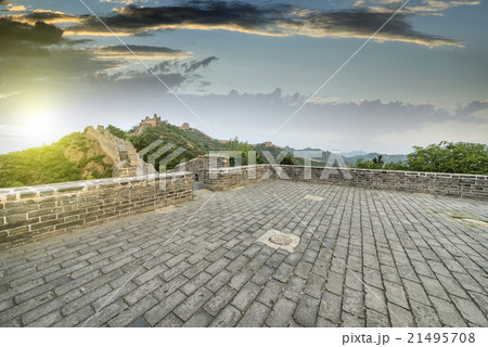 The majestic Great Wall, Beijing, China 21495708