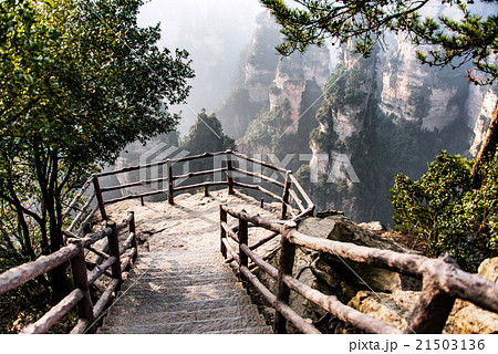 Zhangjiajie National Forest Park, Hunan, China 21503136