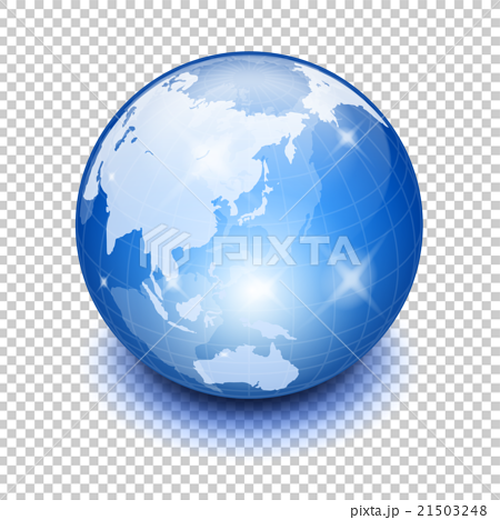 地球 アイコン イラストのイラスト素材 21503248 Pixta