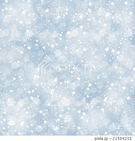 Merry Christmas Light Blue Background with Stars 21504233