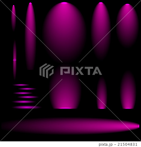 Creative concept Vector set of glow light effect 21504831