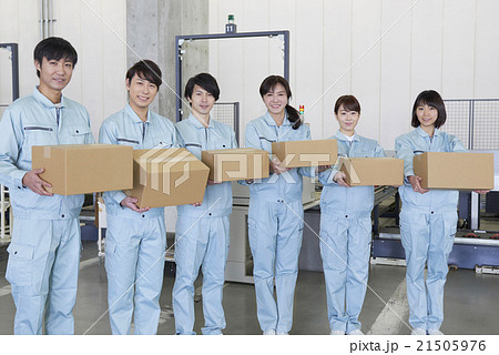 ビジネス　工場イメージシーン 21505976