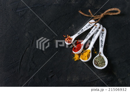 Assortment of spices Assortment of spices 21506932