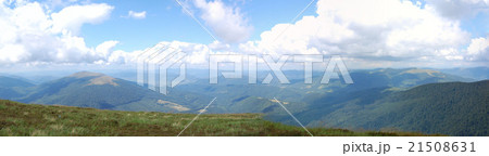 big panorama of the mountains 21508631