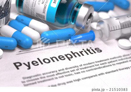Pyelonephritis Diagnosis. Medical Concept.  21510383