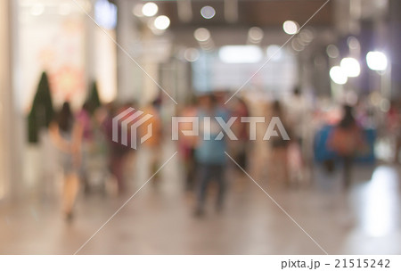 Blur people walking in department store 21515242