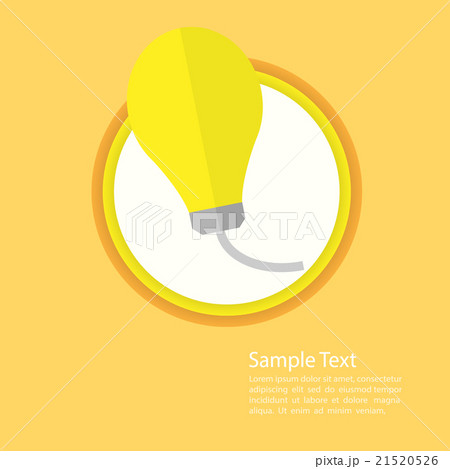 lightbulb icon template vector/illustration eps10. lightbulb icon template vector/illustration eps10. 21520526