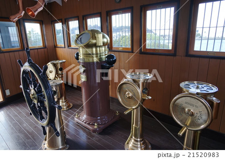 3月　三笠公園06戦艦三笠の操舵室 21520983