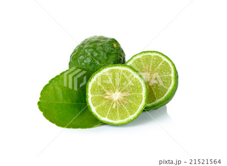 Bergamot isolated white background 21521564