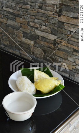 durian and sticky rice durian and sticky rice 21521726