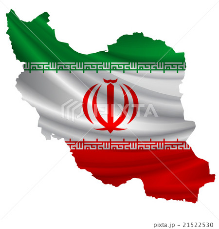 イラン　国旗　地図　アイコン  21522530