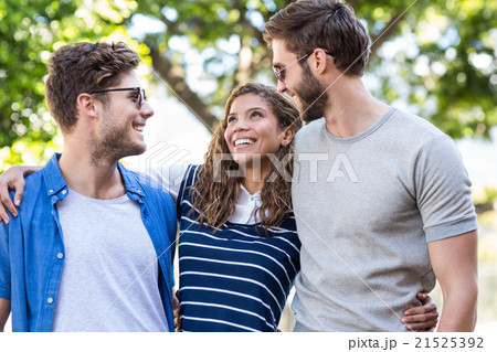 Hip friends enjoying time together 21525392