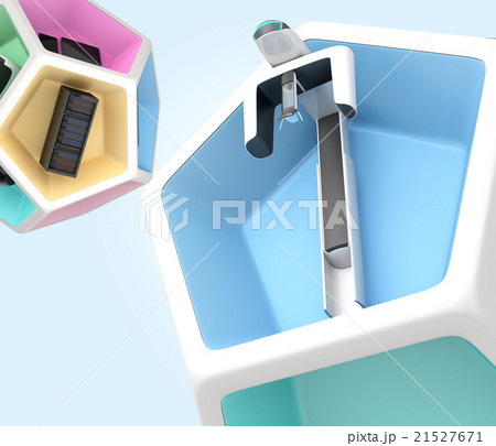 歯科ユニット、CT、CADCAM,3Dプリンタなどの連携。デジタルデンティストリーコンセプト 歯科ユニット、CT、CADCAM,3Dプリンタなどの連携。デジタルデンティストリーコンセプト 21527671