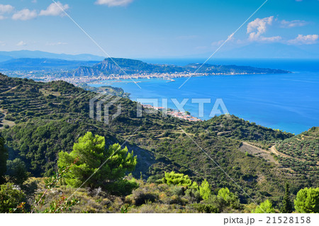 Lookout from Mount Scopos in Zakynthos, Greece 21528158