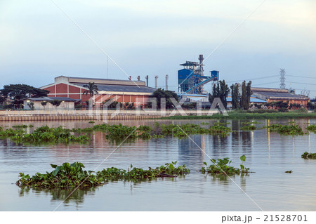 Factory near the river 21528701