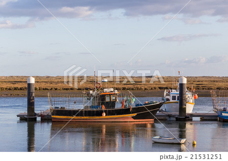 Fishing vessel to dock in Portugal. 21531251