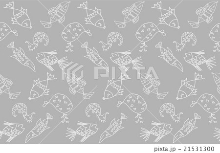 Cartoon fish pattern Cartoon fish pattern 21531300