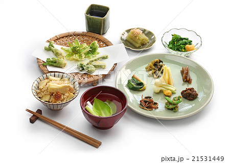 山菜料理  21531449