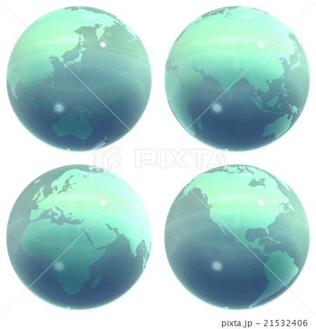 地球 ガラス質感 緑 地球 ガラス質感 緑 21532406