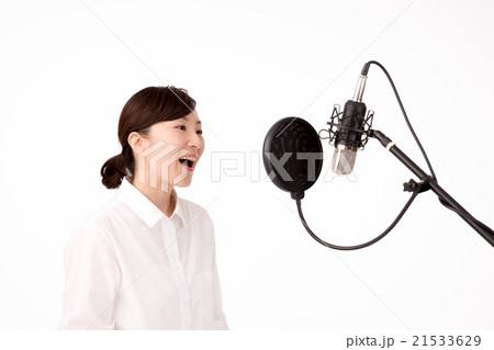ミドルエイジの女性（レコーディング） 21533629