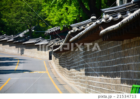 韓国　ソウルの街並み 21534713