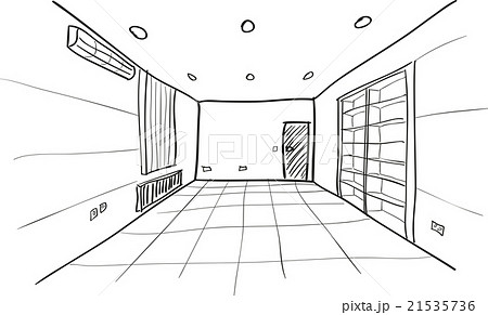 Office Sketch Cutout Office Sketch Cutout 21535736