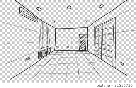 Office Sketch Cutout Office Sketch Cutout 21535736
