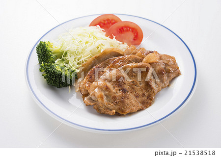 豚肉のしょうが焼き 21538518