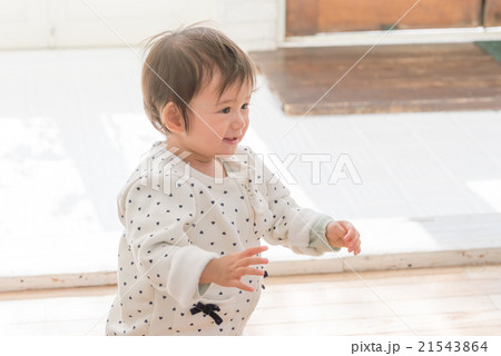 かわいい幼児の写真素材