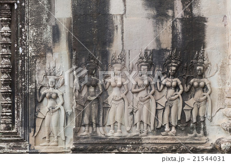 Apsara Dancers Stone Carving Apsara Dancers Stone Carving 21544031