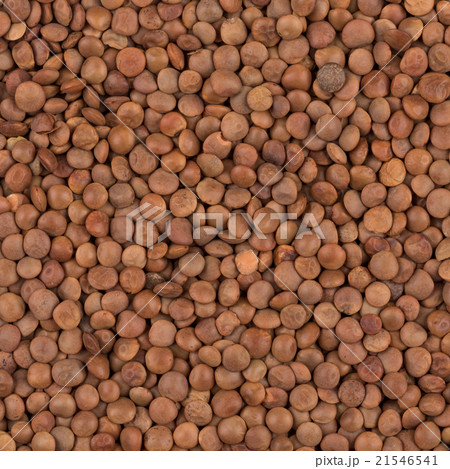 Picture of brown lentils over flat surface Picture of brown lentils over flat surface 21546541