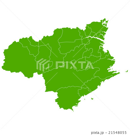 徳島　地図　緑　アイコン  21548055