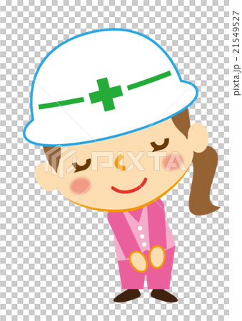 挨拶　土木女子 21549527