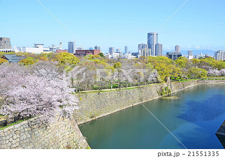 大阪城　本丸からの風景 21551335