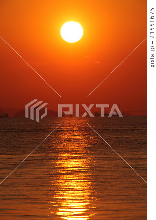 小豆島から見る瀬戸内海の夕景 21551675