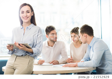 Nice woman working in the office 21552929