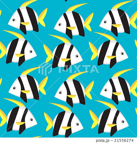 Seamless pattern with tropical fish Seamless pattern with tropical fish 21556274