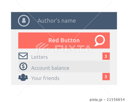 User Interface Website Element User Interface Website Element 21556654