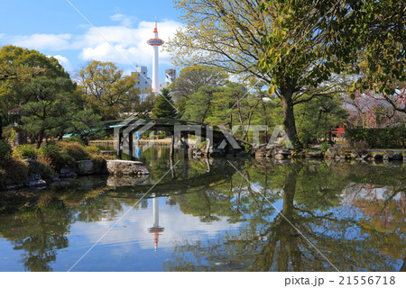 渉成園　印月池 21556718