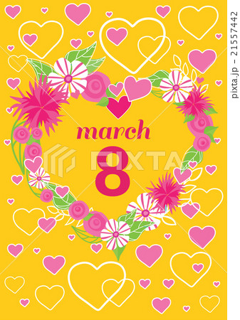 Greeting Card 8 March Woman Day 21557442