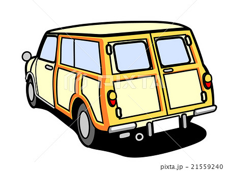 旧いワゴン　ベージュ 21559240