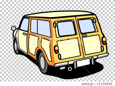 旧いワゴン　ベージュ 21559240