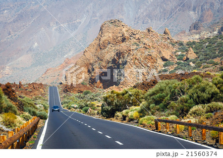Highland highway in Tenerife, Canary Island, Spain 21560374