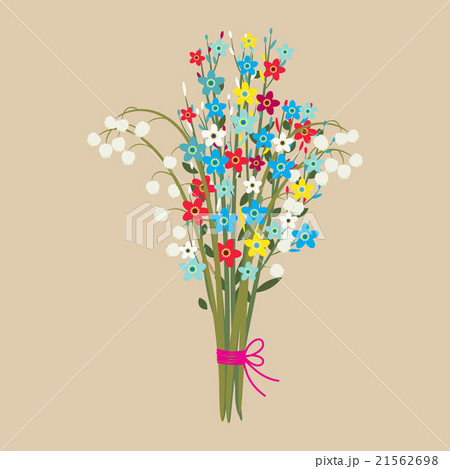 Cute bouquet of flowers.  21562698